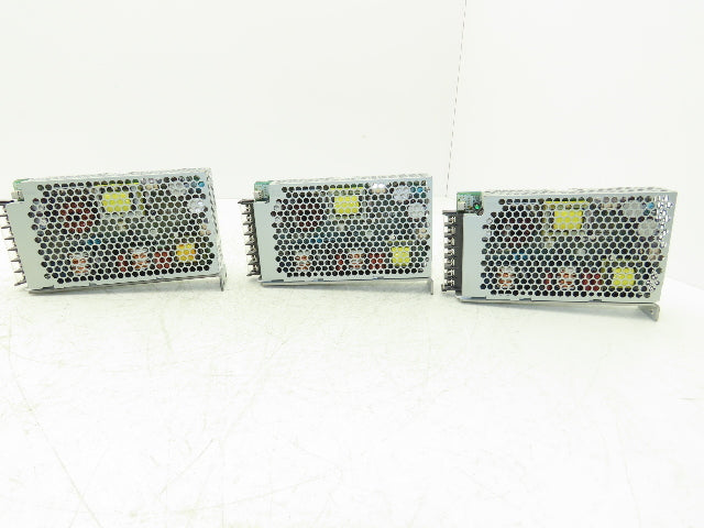 Cosel PBA150F Power Supply 24VDC 6.5A Output 120/240VAC 1Ph Input 150W Lot of 3