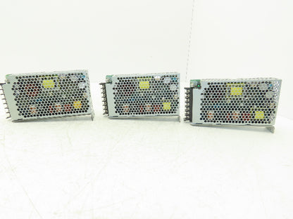 Cosel PBA150F Power Supply 24VDC 6.5A Output 120/240VAC 1Ph Input 150W Lot of 3