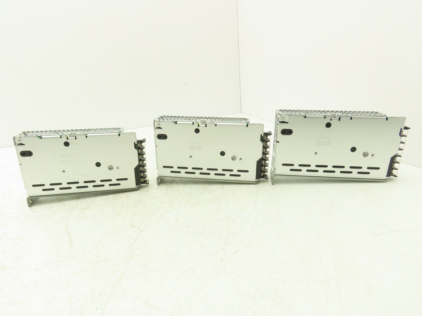Cosel PBA150F Power Supply 24VDC 6.5A Output 120/240VAC 1Ph Input 150W Lot of 3
