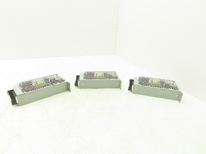 Cosel PBA150F Power Supply 24VDC 6.5A Output 120/240VAC 1Ph Input 150W Lot of 3