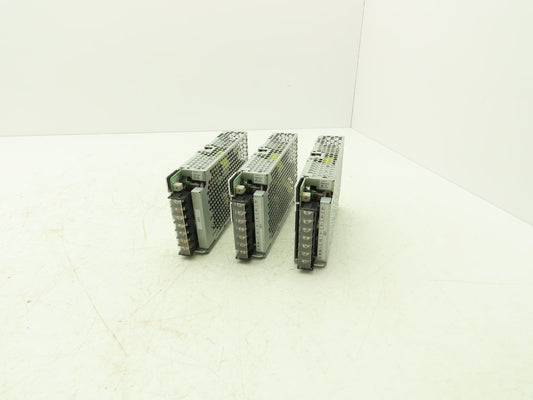 Cosel PBA150F Power Supply 24VDC 6.5A Output 120/240VAC 1Ph Input 150W Lot of 3
