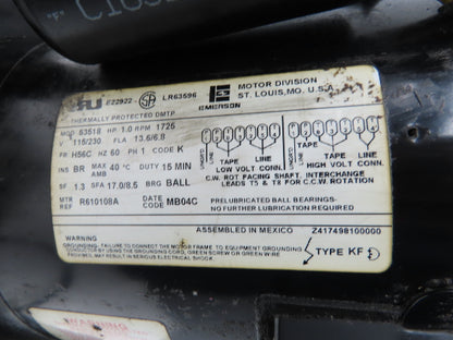 SPX Hytec 100888 Hydraulic Power Workholding Pump Unit 2.5gal 115V