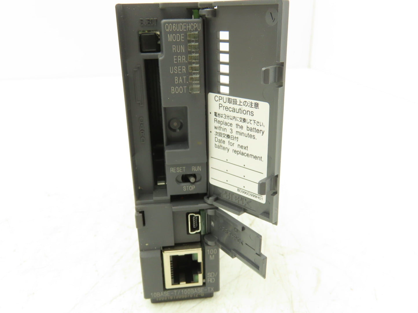 Mitsubishi Q06UDEHCPU Melsec-Q CPU Unit 60k Step Max