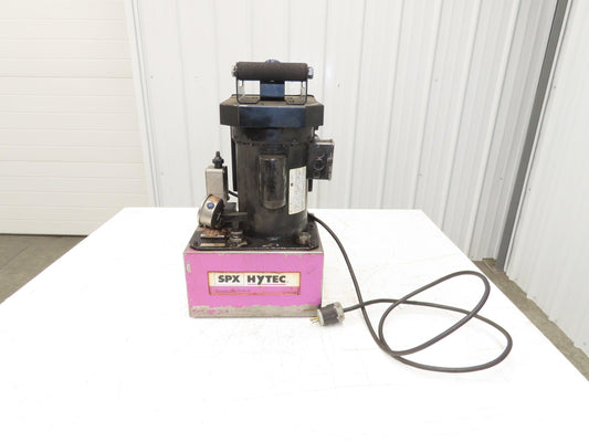 SPX Hytec 100888 Hydraulic Power Workholding Pump Unit 2.5gal 115V