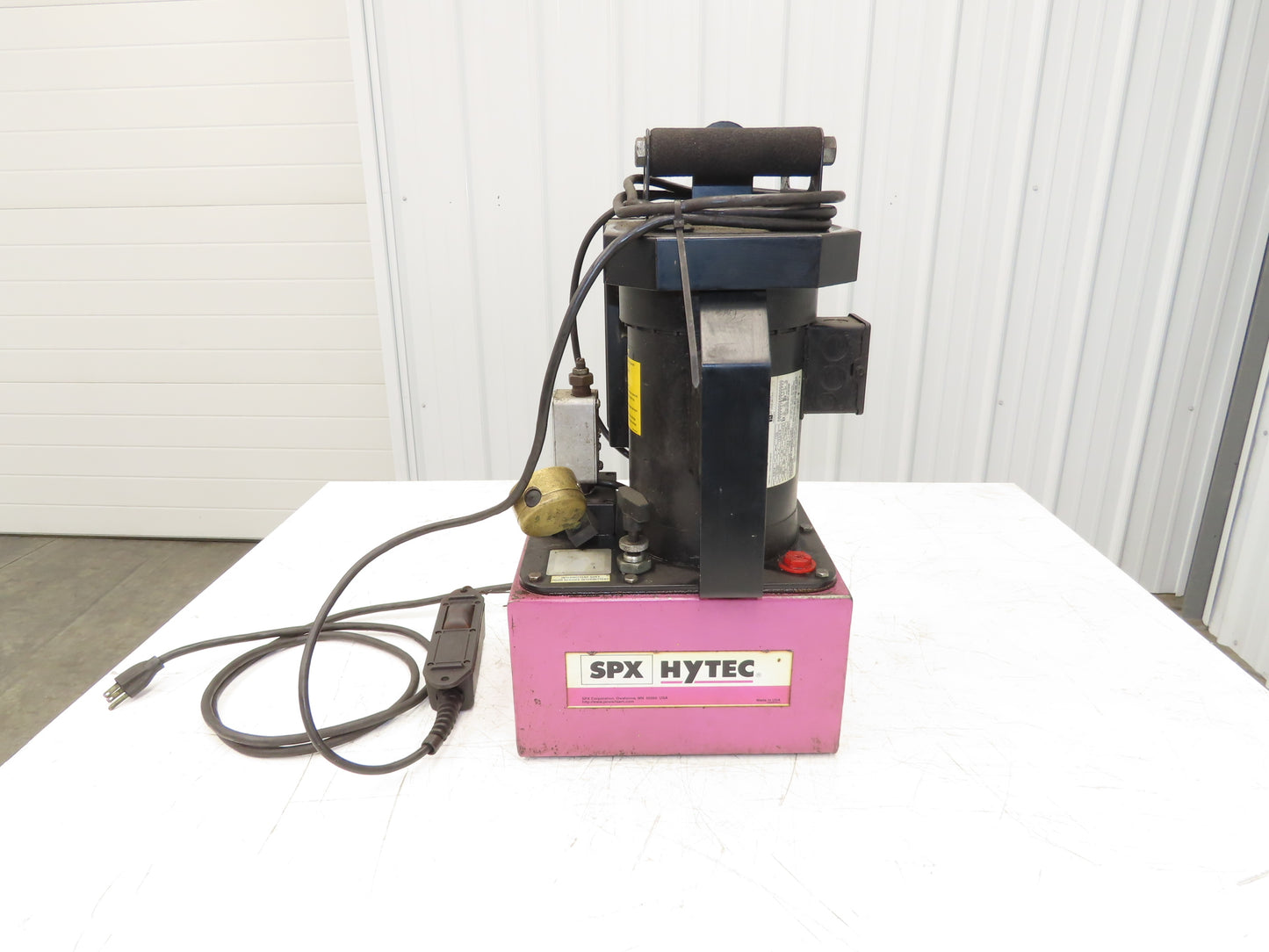 SPX Hytec 100888 Hydraulic Power Workholding Pump Unit 2.5gal 115V