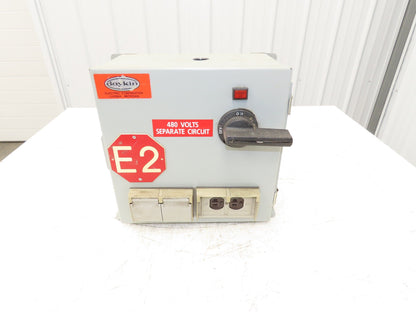 Daykin GPFS-01 Stepdown Power Transformer 2000VA HV 480 LV 120 1PH 16.6A