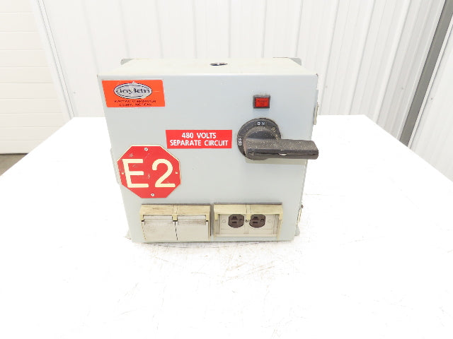 Daykin GPFS-01 Stepdown Power Transformer 2000VA HV 480 LV 120 1PH 16.6A