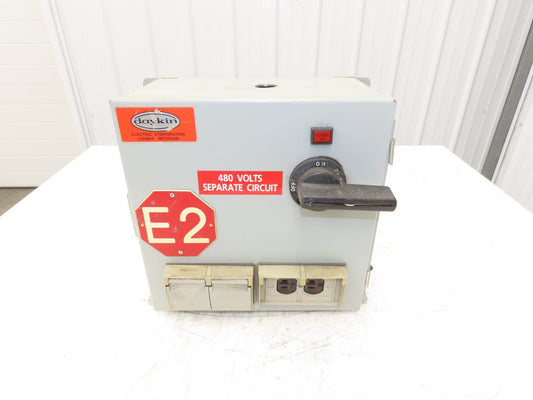 Daykin GPFS-01 Stepdown Power Transformer 2000VA HV 480 LV 120 1PH 16.6A
