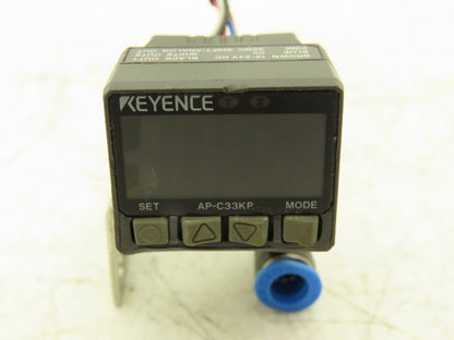 Keyence AP-C33KP Pressure Switch With Display 12-24VDC