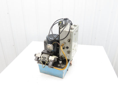 Vektek Vector Flo Hydraulic Manual Workholding Pump Power Pack 2.5gal 5000psi