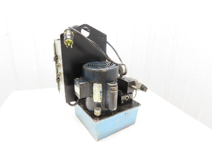 Vektek Vector Flo Hydraulic Manual Workholding Pump Power Pack 2.5gal 5000psi