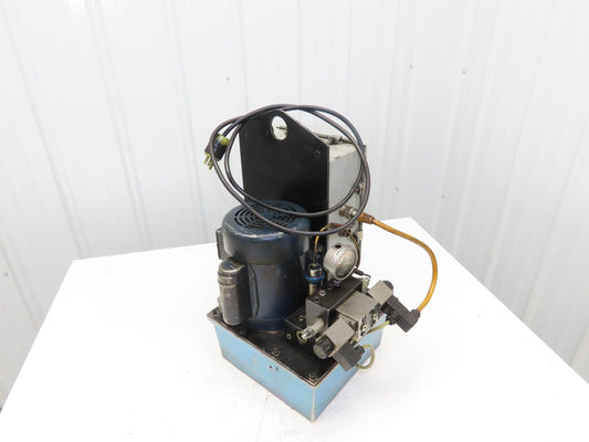 Vektek Vector Flo Hydraulic Manual Workholding Pump Power Pack 2.5gal 5000psi