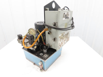 Vektek Vector Flo Hydraulic Manual Workholding Pump Power Pack 2.5gal 5000psi