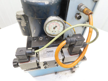 Vektek Vector Flo Hydraulic Manual Workholding Pump Power Pack 2.5gal 5000psi