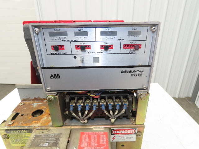 ABB K-600S Low Voltage Power Air Circuit Breaker 600A 600V Solid State Trip