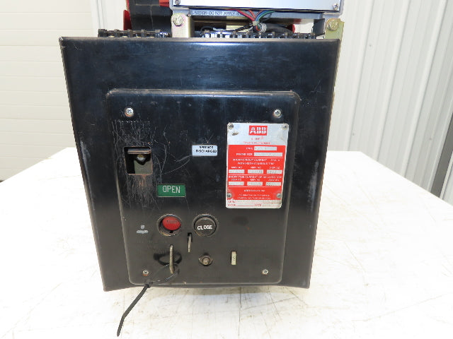 ABB K-600S Low Voltage Power Air Circuit Breaker 600A 600V Solid State Trip