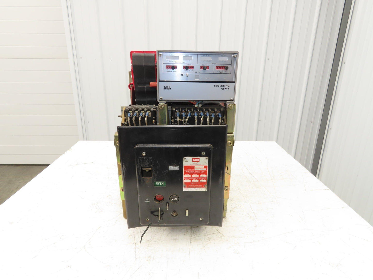 ABB K-600S Low Voltage Power Air Circuit Breaker 600A 600V Solid State Trip