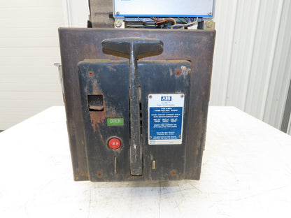 ABB K-600S Low Voltage Power Air Circuit Breaker 600A 600V Solid State Trip