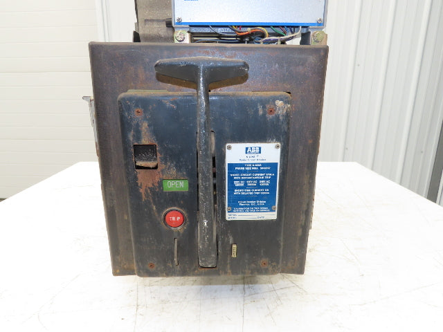ABB K-600S Low Voltage Power Air Circuit Breaker 600A 600V Solid State Trip