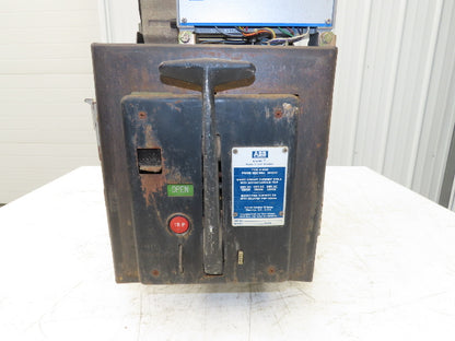 ABB K-600S Low Voltage Power Air Circuit Breaker 600A 600V Solid State Trip