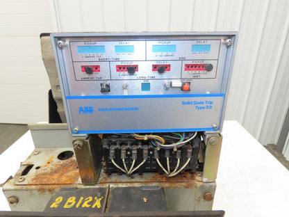 ABB K-600S Low Voltage Power Air Circuit Breaker 600A 600V Solid State Trip