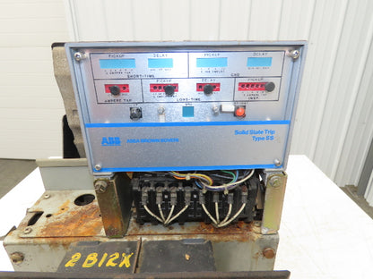 ABB K-600S Low Voltage Power Air Circuit Breaker 600A 600V Solid State Trip