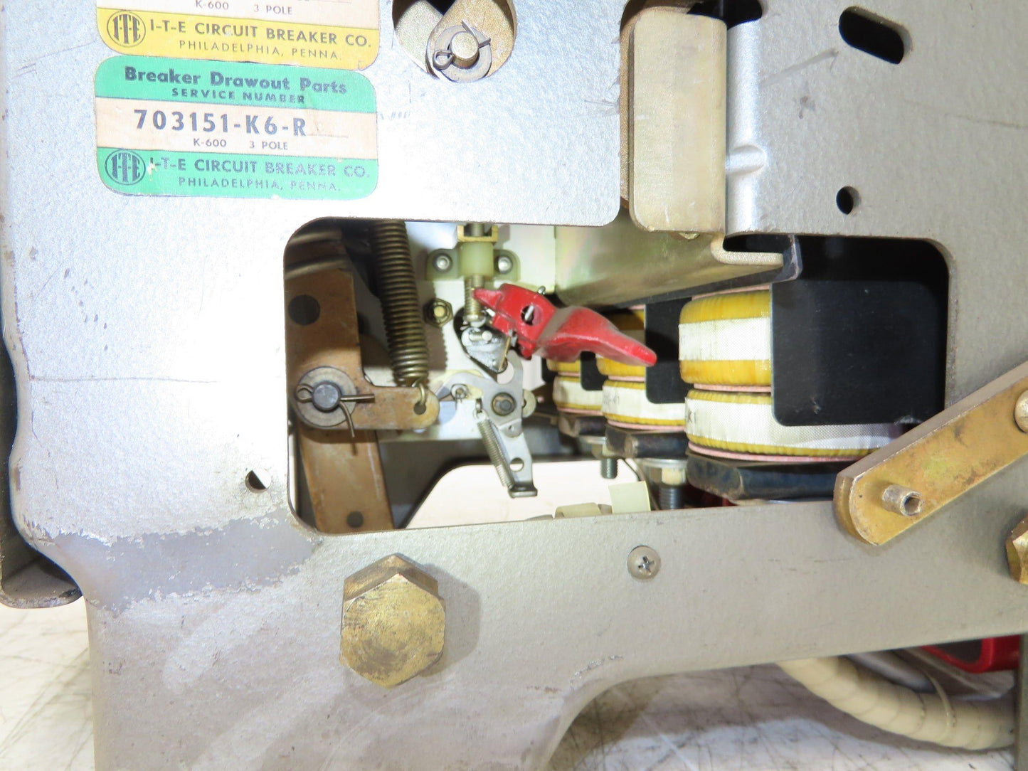 ABB K-600S Low Voltage Power Air Circuit Breaker 600A 600V Solid State Trip