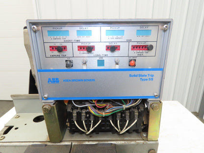 ABB K-600S Low Voltage Power Air Circuit Breaker 600A 600V Solid State Trip