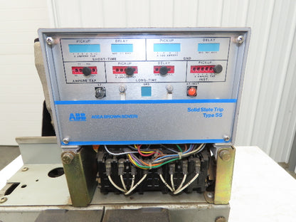 ABB K-600S Low Voltage Power Air Circuit Breaker 600A 600V Solid State Trip