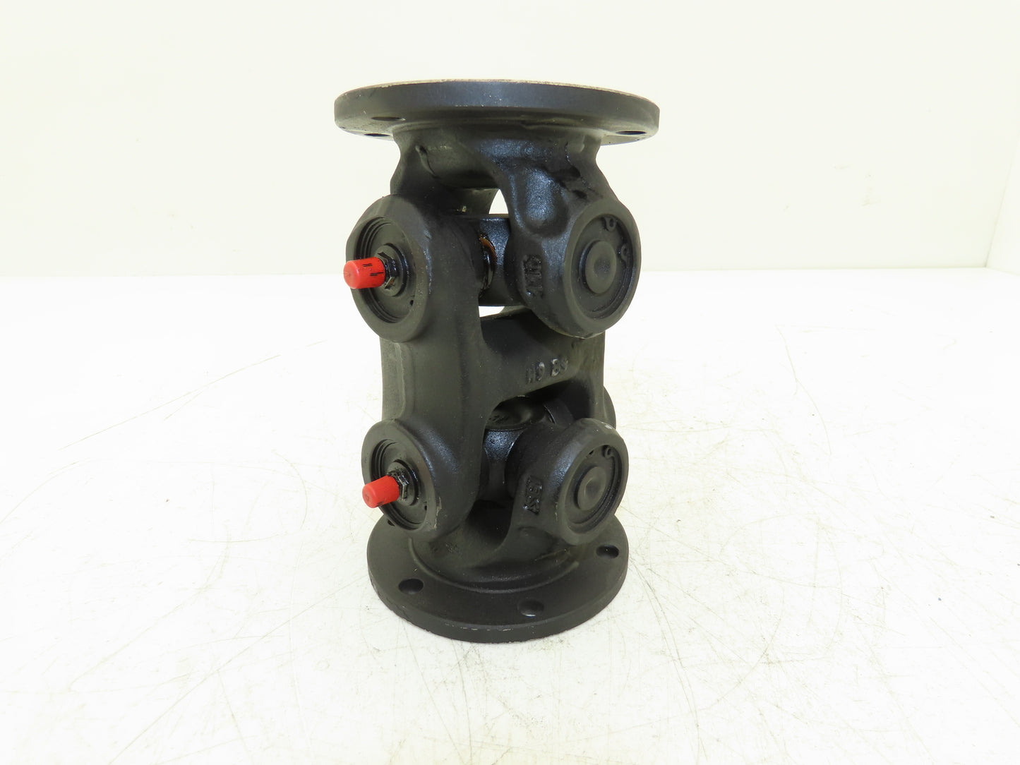 Universal U-Joint Flanged Cardan Drive Shaft 100mm OD 160mm OAL 6-Bolt