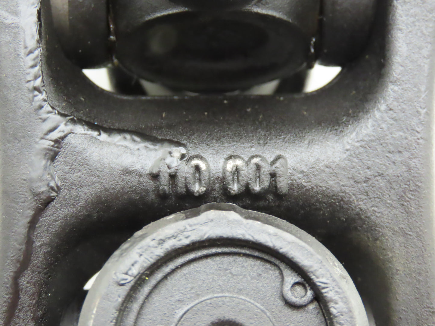 Universal U-Joint Flanged Cardan Drive Shaft 100mm OD 160mm OAL 6-Bolt