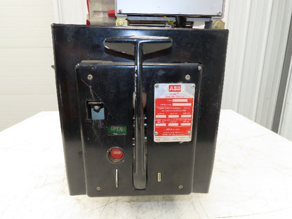 ABB K-800S Low Voltage Power Air Circuit Breaker 800A 600V Solid State Trip