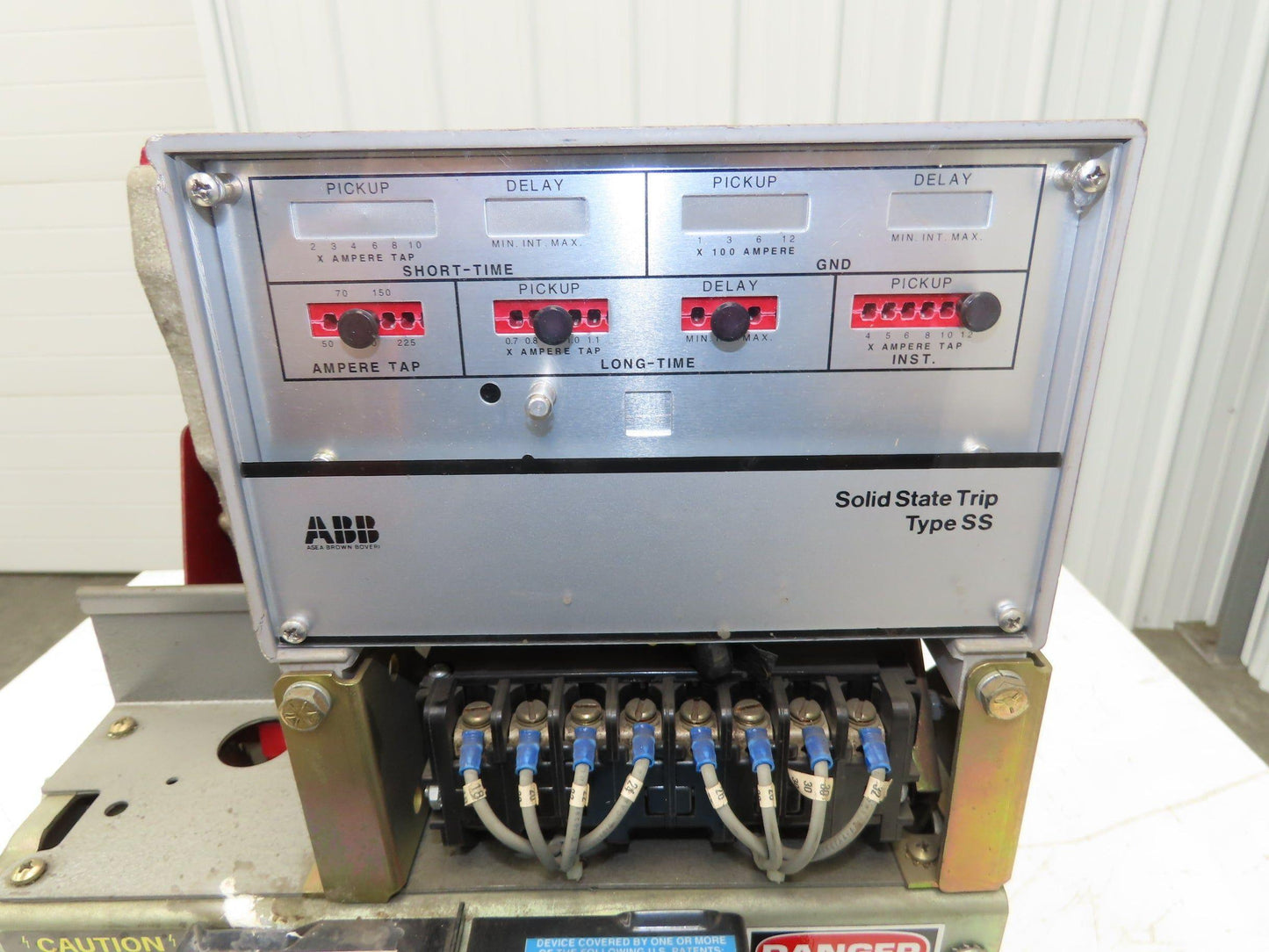 ABB K-800S Low Voltage Power Air Circuit Breaker 800A 600V Solid State Trip