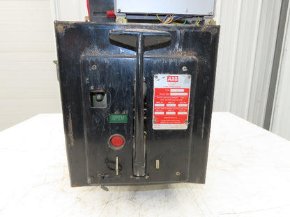 ABB K-800S Low Voltage Power Air Circuit Breaker 800A 600V Solid State Trip