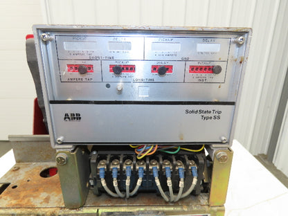 ABB K-800S Low Voltage Power Air Circuit Breaker 800A 600V Solid State Trip