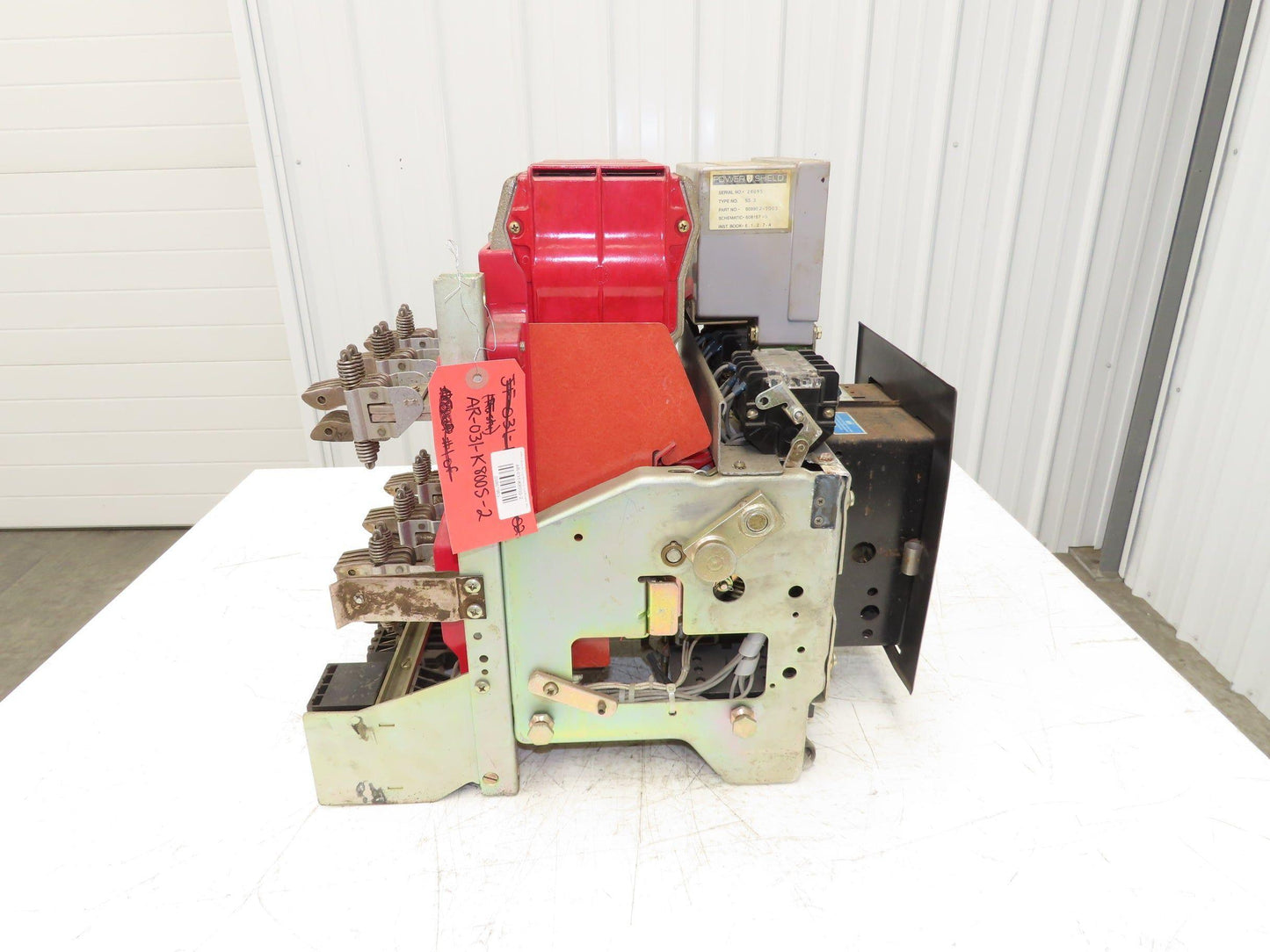 ABB K-800S Low Voltage Power Air Circuit Breaker 800A 600V Solid State Trip