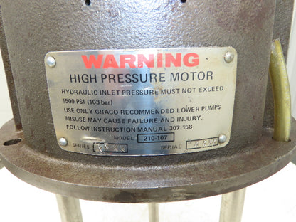 Graco 210-107 Viscount II Hydraulic Pump Motor 1500 PSI