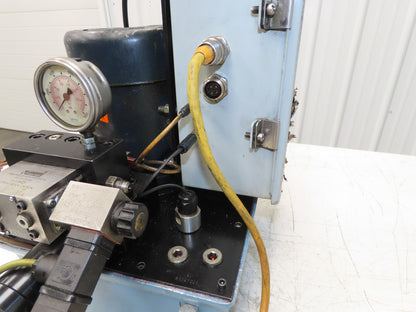 Vektek Vector Flo Hydraulic Manual Workholding Pump Power Pack 2.5gal 5000psi