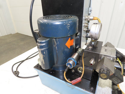 Vektek Vector Flo Hydraulic Manual Workholding Pump Power Pack 2.5gal 5000psi