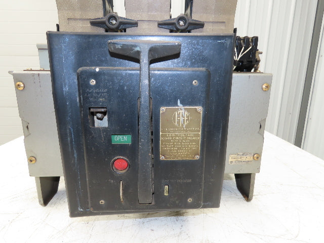 ITE K-1600 Low Voltage Power Air Circuit Breaker 1600A 600V