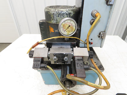 Vektek Vector Flo Hydraulic Manual Workholding Pump Power Pack 2.5gal 5000psi