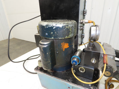 Vektek Vector Flo Hydraulic Manual Workholding Pump Power Pack 2.5gal 5000psi