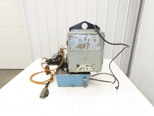 Vektek Vector Flo Hydraulic Manual Workholding Pump Power Pack 2.5gal 5000psi