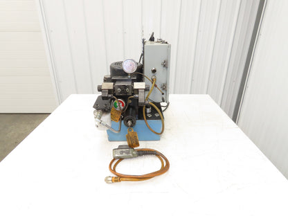 Vektek Vector Flo Hydraulic Manual Workholding Pump Power Pack 2.5gal 5000psi