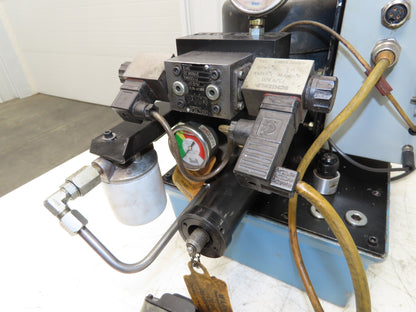 Vektek Vector Flo Hydraulic Manual Workholding Pump Power Pack 2.5gal 5000psi