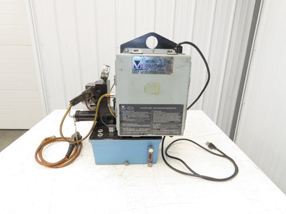 Vektek Vector Flo Hydraulic Manual Workholding Pump Power Pack 2.5gal 5000psi