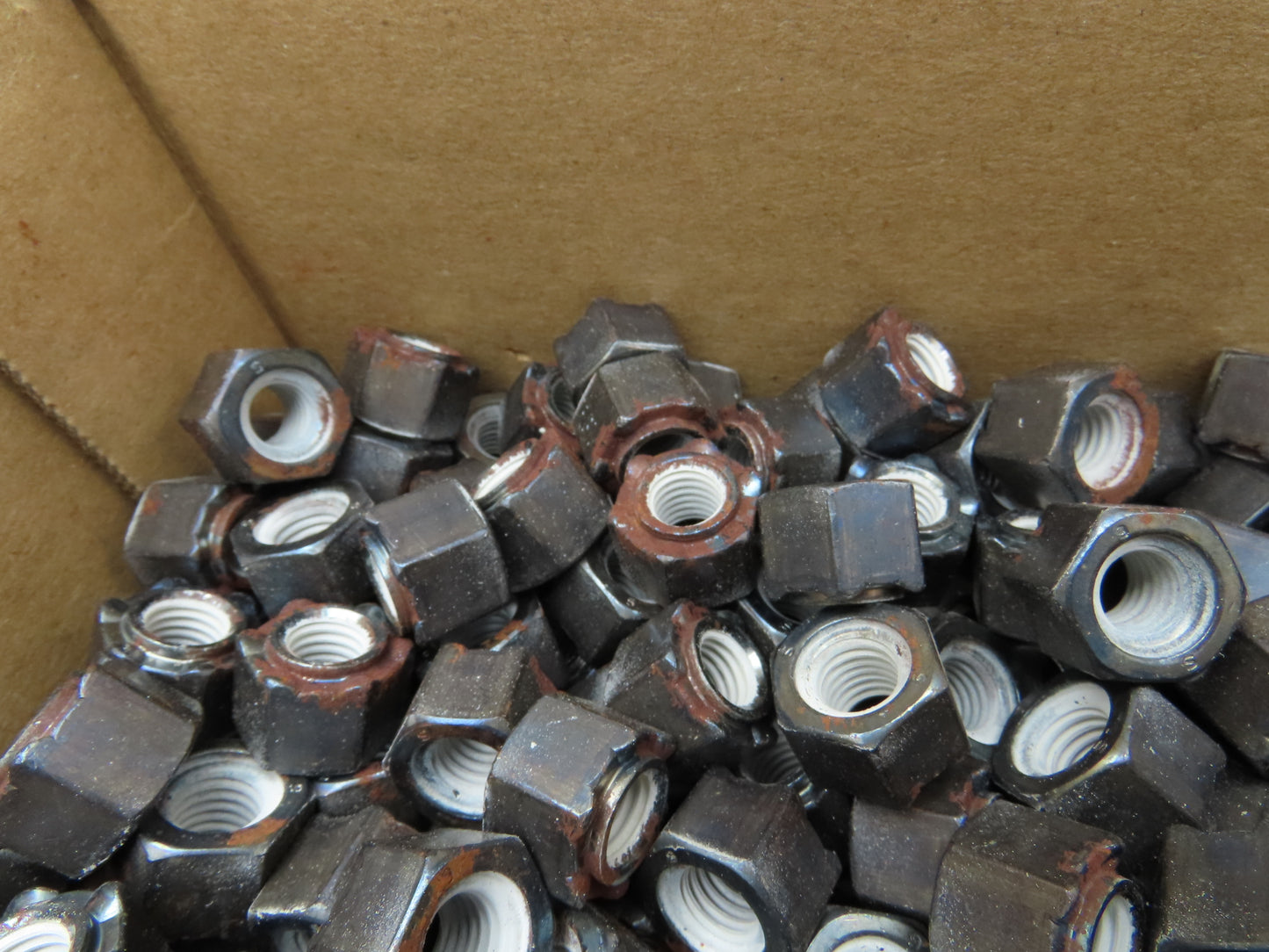 Weld Nuts Teflon Coated Thread M10-1.5 CL 9 Hex Box of 750