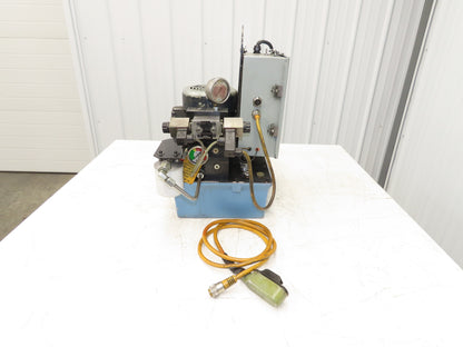 Vektek Vector Flo Hydraulic Manual Workholding Pump Power Pack 2.5gal 5000psi