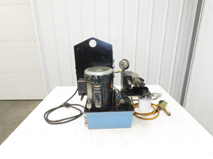 Vektek Vector Flo Hydraulic Manual Workholding Pump Power Pack 2.5gal 5000psi