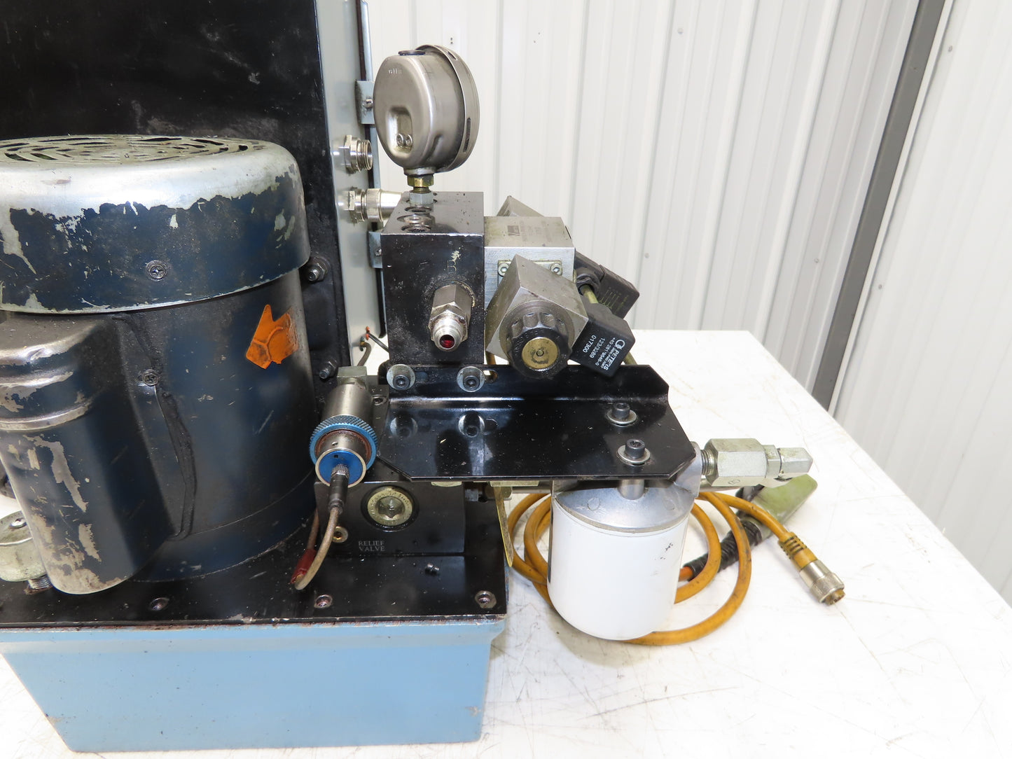 Vektek Vector Flo Hydraulic Manual Workholding Pump Power Pack 2.5gal 5000psi